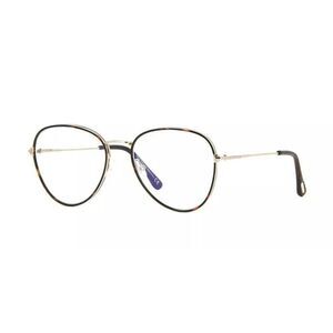 Tom Ford FT 5631-B BLUE BLOCK Dark Havana Eyeglasses